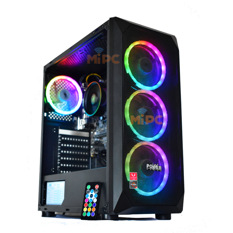 Chasis Power Group L7 4 Fan rgb